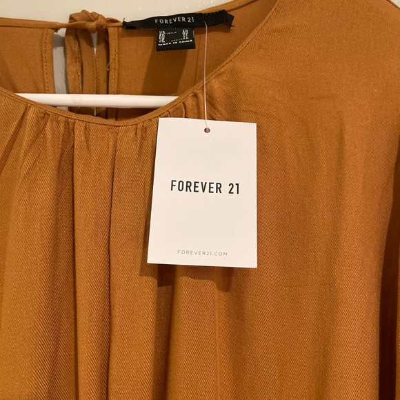 NWT - Cutout Peasant-Sleeve Mini Dress Size L - Picture 15 of 17